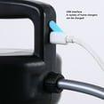thumbnail image 3 of Rociador Eléctrico, Rociador De Maleza De Mochila, Batería Alimentada, Ensanchar Manija Resistente A Deslizamiento, 3 Boquillas, 2.0 AH Batería Y Cargador Incluidos Para Plantas, 3 of 7