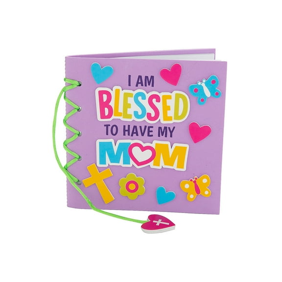 Fun Express Religious Mother’s Day Journal Craft Kit - Makes 12