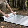 thumbnail image 4 of Outdoor Camping Mat with Reflective Foil Layer, Sleeping Mat for Tent, Portable Foam Pad for Picnic Beach Ground, Lightweight Roll Up Insulation Mat, 4 of 9