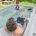 thumbnail image 5 of Lifesmart LS350DX 5-Person Outdoor Patio Hot Tub Spa W/ 28 Jets & Cover, Taupe, 5 of 6