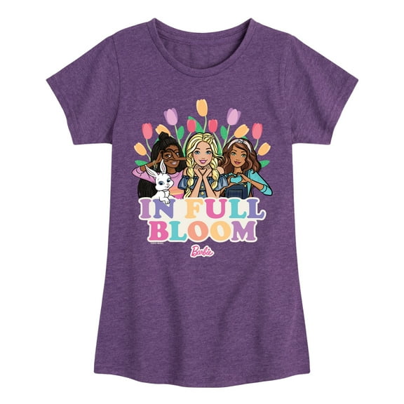 Barbie - Easter - In Full Bloom - Toddler And Youth Girls Short Sleeve Graphic T-Shirt