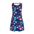 thumbnail image 5 of WXLWZYWL My Orders Dresses for Women 2023 Sun Dresses Women Summer Casual Summer Sundress Dresses for Women 20223 Casual Fashion Tshirt Dress Swing Dress Halter Dress Sundresses for Women Casual Beach, 5 of 5