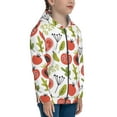 thumbnail image 5 of Sikiie Tomatoes Zip Up Hoodie Teenage, hoodies for Teenage, Zipper Sweatshirt Jacket for Daily, Traveling-Medium, 5 of 6