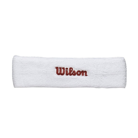 Wilson Sporting Goods Performance Rayon Headband, One Size, White