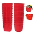 thumbnail image 1 of 20Pcs Chickens Rabbit Feeders for Cage,Hanging Chicken Water Feeder Cup, Plastic Birds Feeders Seed, 1 of 5