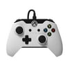 PDP Xbox One, Wired Controller, White, 048-082-NA-WH