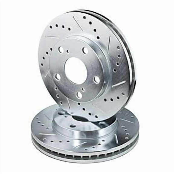 Power Stop JBR709XPR Evolution Drilled & Slotted Rotors -Front