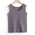thumbnail image 5 of AherBiu Flannel Tank Tops for Women Sleeveless Thermal Warm Vests Basic Layer Comfy Undershirts Cami, 5 of 5