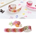 thumbnail image 2 of EeaseCA Creative Petal Stickers Masking Tape DIY Decorative Scrapbooks Stickers Craft Ornament Sticker (Daisy), 2 of 8