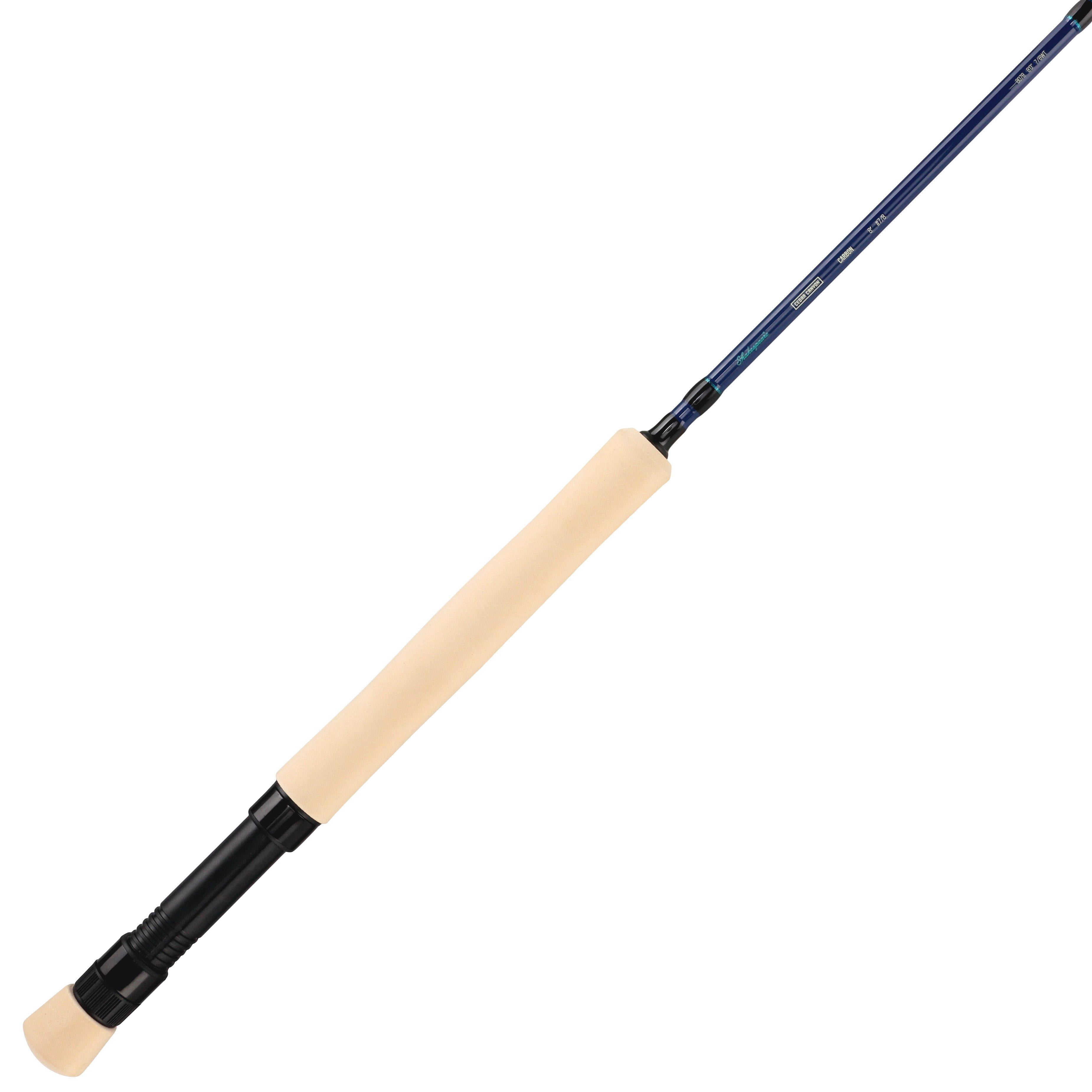 Shakespeare 8' Cedar Canyon Carbon Fly Rod, 7 / 8 wt Fly Fishing Rod