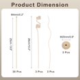 thumbnail image 2 of uxcell 39Pcs Reed Diffuser Sticks Set, Fiber Fragrance Flower Reed Diffuser Replacement Refill Sticks Flower Decor for Home, Hotel, Office (Wood), 2 of 6