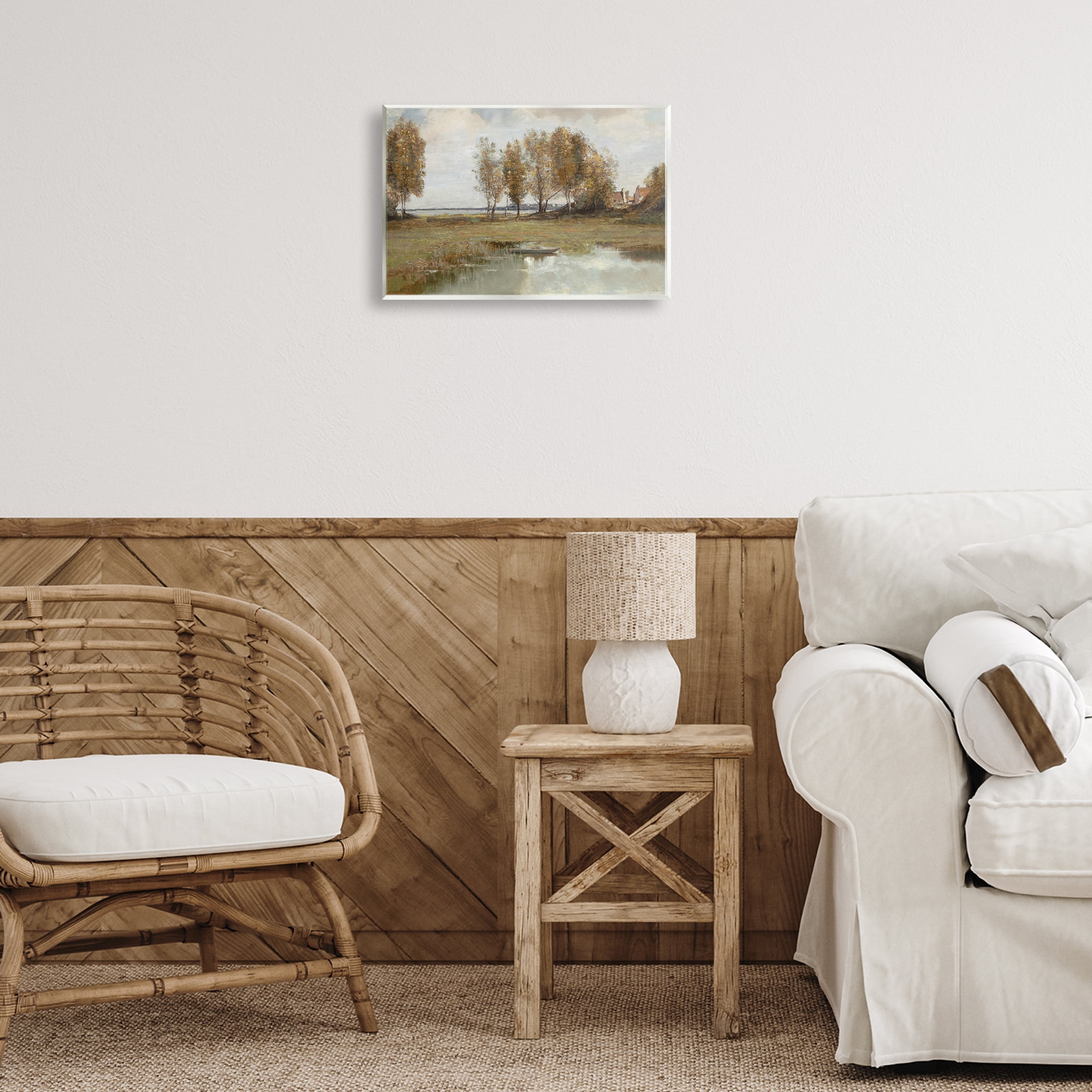 Stupell Industries A Peaceful Spot Landscape Wall Plaque Art, design by Amber Sterling