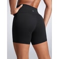 thumbnail image 2 of Shorts CRZ YOGA Butterbreeze tiro alto 10 cm negro S, 2 of 5
