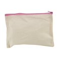 thumbnail image 3 of 18 Pieces Canvas Bag Multipurpose Cosmetic Bag Travel Toiletry Pouch Pen Coin Bag Blank DIY Bag wit, 3 of 5