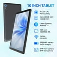thumbnail image 2 of AEEZO 10.1 Inch Tablet, 24GB RAM 128GB ROM, Octa-Core Processor, Wi-Fi 6, Black, 2 of 8