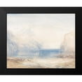 thumbnail image 2 of Stellar Design Studio 18x15 Black Modern Framed Museum Art Print Titled - Tranquil Coast 4, 2 of 5