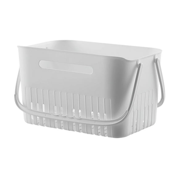 Ke1Clo Plastic Shower Caddy, Portable Shower Caddy for Dorm, Cleaning Shower Basket with Handle Compartments Storage Organizer for Bathroom Kitchen
