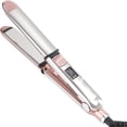 thumbnail image 6 of 2-in-1 Titanium Ionic Flat Iron,Hair Straightener & Curler, Fast Heating, Dual Voltage, Pink, for All Hair Types, 6 of 6