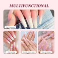 thumbnail image 3 of Saviland Acrylic Nail Kit - 3 Colors Clear/Pink/White Acrylic Powder and Liquid Set with Monomer Acrylic Liquid, Acrylic Nail Brush and Nail Forms with Everything, 3 of 9