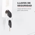 thumbnail image 4 of Locker Casillero Guardex LOCKRF Organizador Metálico De 9 Puertas Color Gris, 4 of 9