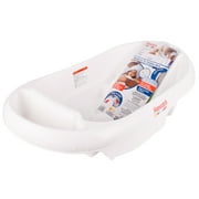 Hopscotch Lane Ages 0 Months and Up 3-in-1 Baby Bathtub with Sling, White, 1 Piece