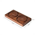 thumbnail image 3 of Soporte de cesta de filtro de madera magnético de montaje en pared para almacenamiento de cestas de café de 58 mm, 3 of 11