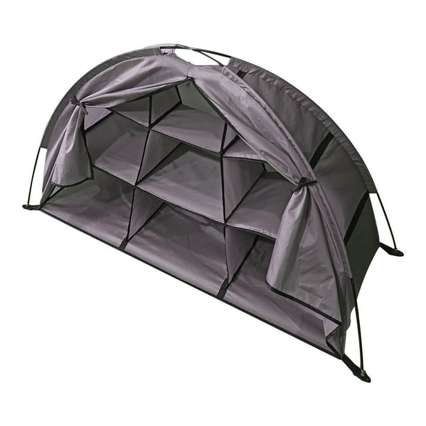 Organizador De Acampada, Estante Para Tienda De Campaña Con Solapa Con Cremallera, Muebles De Exterior, Tienda De Campaña De Almacenamiento Impermeable De 9 Compartimentos