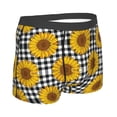 thumbnail image 3 of Bingfone Sunflowers Men's Underwear - Casual Stretch Boxer Briefs-Large, 3 of 9