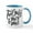 White/Blue Inside, variant on CafePress - Tailgates And Touchdowns - 11 oz Ceramic Mug - Novelty Coffee Tea Cup