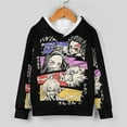 thumbnail image 3 of Demon Slayer Kids' Sweatshirt & Pants Set 2 Pcs Tracksuit Outfit Casual Pullover Hoodie Sweatpants for Daily & Travel 150CM, 3 of 8
