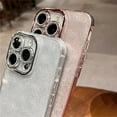 thumbnail image 4 of Glitter Bling Transparent Compatible with iPhone Case (Pink,iPhone 14 Plus), 4 of 6