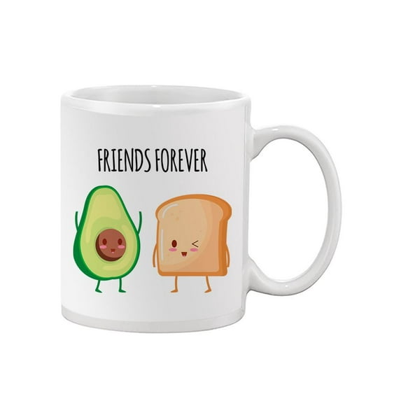 Friends Forever Avocado Toast Mug - SPIdeals Designs,