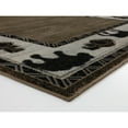 thumbnail image 5 of MDA Rug Imports Wildlife Collection Brown/Beige Area Rug 5'2'' Round Contains Latex 5' Round Round, 5 of 5