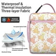 thumbnail image 2 of Bear Insulated Lunch Box Teen Reusable Lunch Bag with Water Bottle Holder Portable Lunch Bag School Travel, 2 of 6