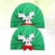 thumbnail image 2 of 2 piezas gorro navideño para bebé, 2 of 3