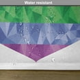 thumbnail image 6 of Ambesonne USA Place Mats Set of 4, Heart Gay Flag Rainbow Art, Standard Size, Multicolor, 6 of 6