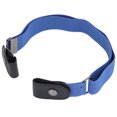 thumbnail image 2 of Buckle Free Stretch Belt Adjustable Japanese Lazy Invisible Traceless Belts for WomenBlue, 2 of 5
