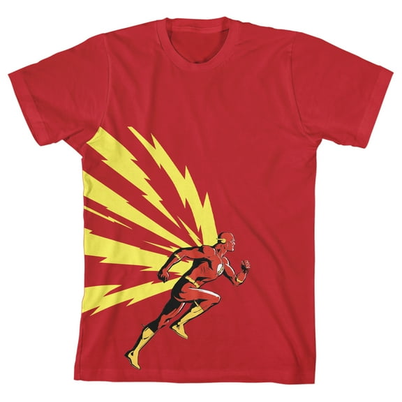 The Flash Supersonic Speed Youth Red Graphic Tee-XL
