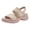 1Khaki, variant on Sandals for Women Trendy Open Toe Slingback Walking Shoes Lightweight Summer Dress Shoes