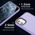 thumbnail image 4 of for iPhone 11 Phone Case, Shockproof iPhone 11 Case, Military Grade Drop Protection, Protective Hard Back Slim Translucent Case for iPhone 11 6.1'', Clove Purple, 4 of 12