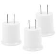 thumbnail image 3 of Shisuyan 3pcs Light Socket To Plug Adapter Outlet To /e27 Lamp Socket Holder Us Plug, 3 of 9