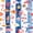 Orange Blue, variant on Castle Fairy Dreamy Watercolor Mermaid Print Twin Comforter Sets 2pcs,Coral Jellyfish Pastel Sea Layout Bedding Set,Sky Lavender,Navy Blue Reversible,1 Comforter and 1 Pillowcase