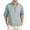 Green, variant on Men's Linen Shirts Long Sleeve Casual Solid Color Oversized Cotton Linen Shirts For Men Soft Loose Fit Summer Shirt Tops Leisure Men's Dailywear