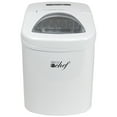 thumbnail image 6 of Deco Chef White Compact Electric Top Load Ice Maker with The Smoothies Bible Recipe Book, 6 of 10