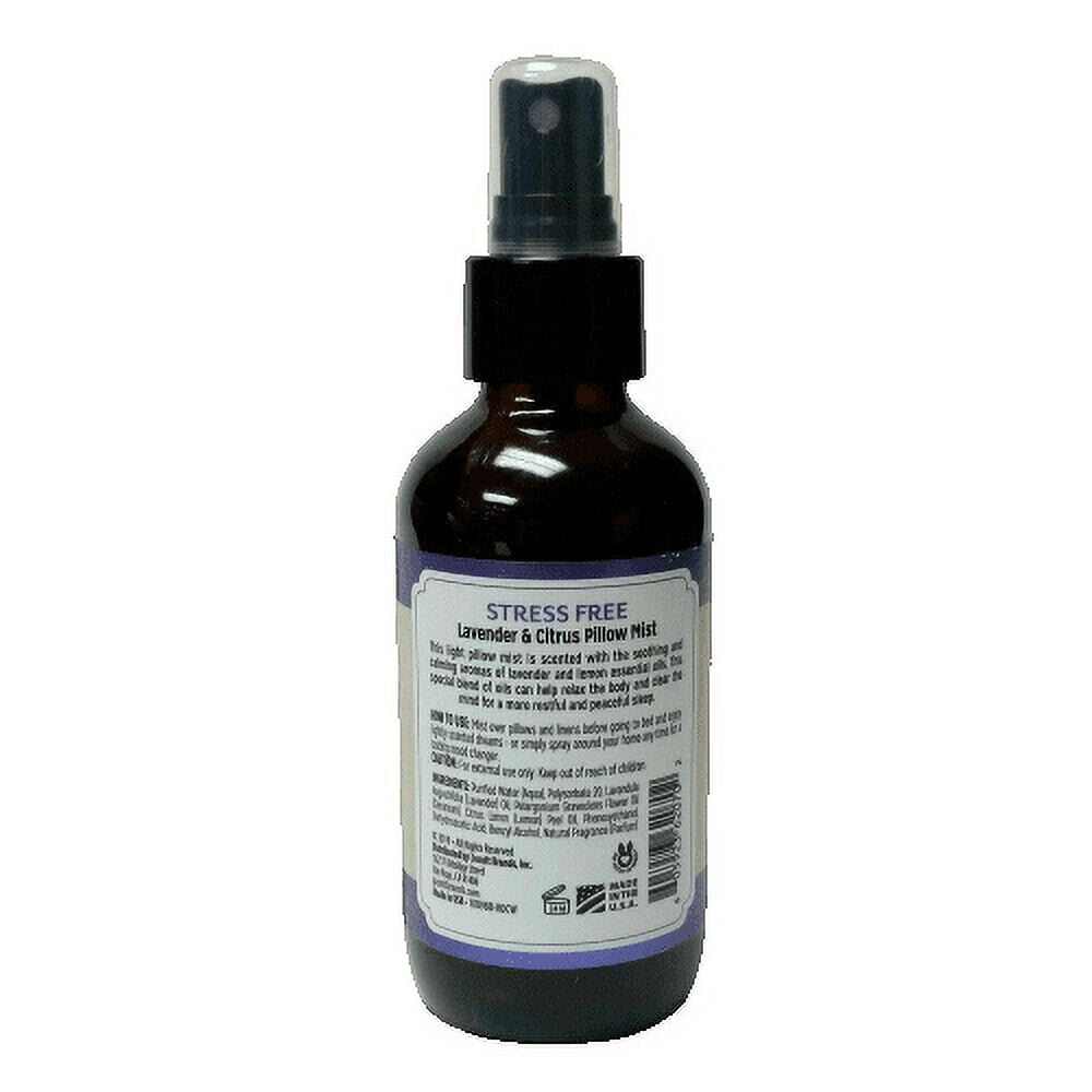 Nature Love Aromatherapy Pillow Mist, Stress Free Lavender & Citrus Sleep Spray, 4 fl oz