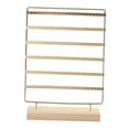thumbnail image 4 of Segolike Earring Display Stand Jewelry Organizer Multipurpose, Hanging Jewelry Stand, Ear Stud Rack for Women Girl Dresser Home Vanity gold, 4 of 8