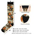 thumbnail image 3 of FORMRS Womens Knee High Socks Casual Long Thick Travel Daily Wear, 2 Pairs, Bright Floral, 3 of 6
