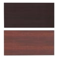 thumbnail image 2 of Alera ALETT4824CM 47.63 in. W x 23.63 in. D Rectangular Reversible Laminate Table Top - Medium Cherry/Mahogany, 2 of 6