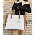thumbnail image 4 of Michael Kors Women’s Saffiano Leather Drawstring Tote, Beige, 4 of 8