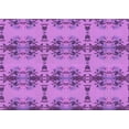 thumbnail image 1 of Ahgly Company Machine Washable Indoor Rectangle Transitional Heliotrope Purple Area Rugs, 4' x 6', 1 of 7